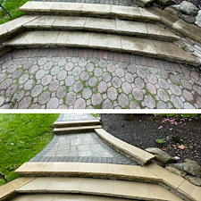 Little-Silver-Curb-Appeal-Overhaul-Restoring-Massive-Paver-Driveway-Eliminating-Moss-Technical-3-Story-House-Wash 1