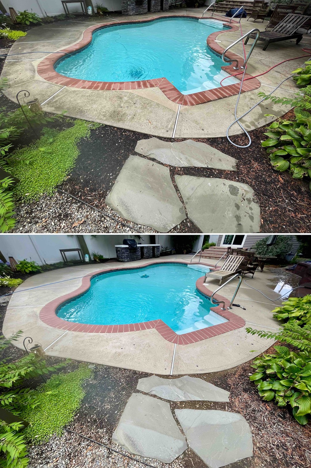 Red Bank NJ Pool Deck Restoration: Expert Concrete Cleaning and Outdoor Kitchen Detailing Thumbnail