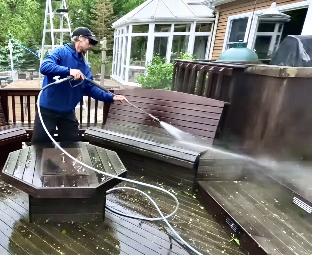 Revitalizing Middletown Homes: Specialized Ipe Deck Restoration, Algae Removal, Window Wash, & Paver Cleaning Image