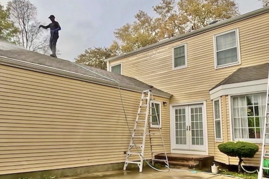 Rumson NJ Exterior Cleaning: Expert Soft Wash Roof Restoration, House Washing & Concrete Cleaning Image
