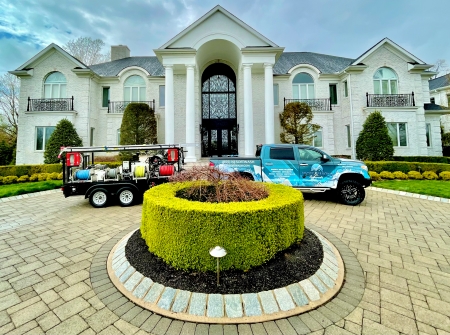 Driveway washing