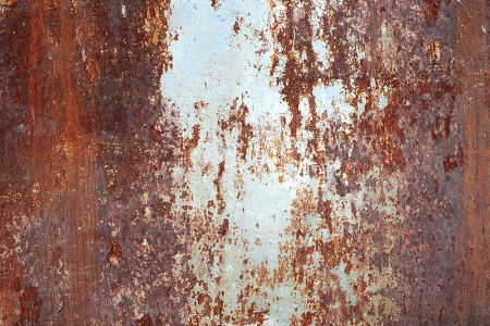 Rust oil stain removal